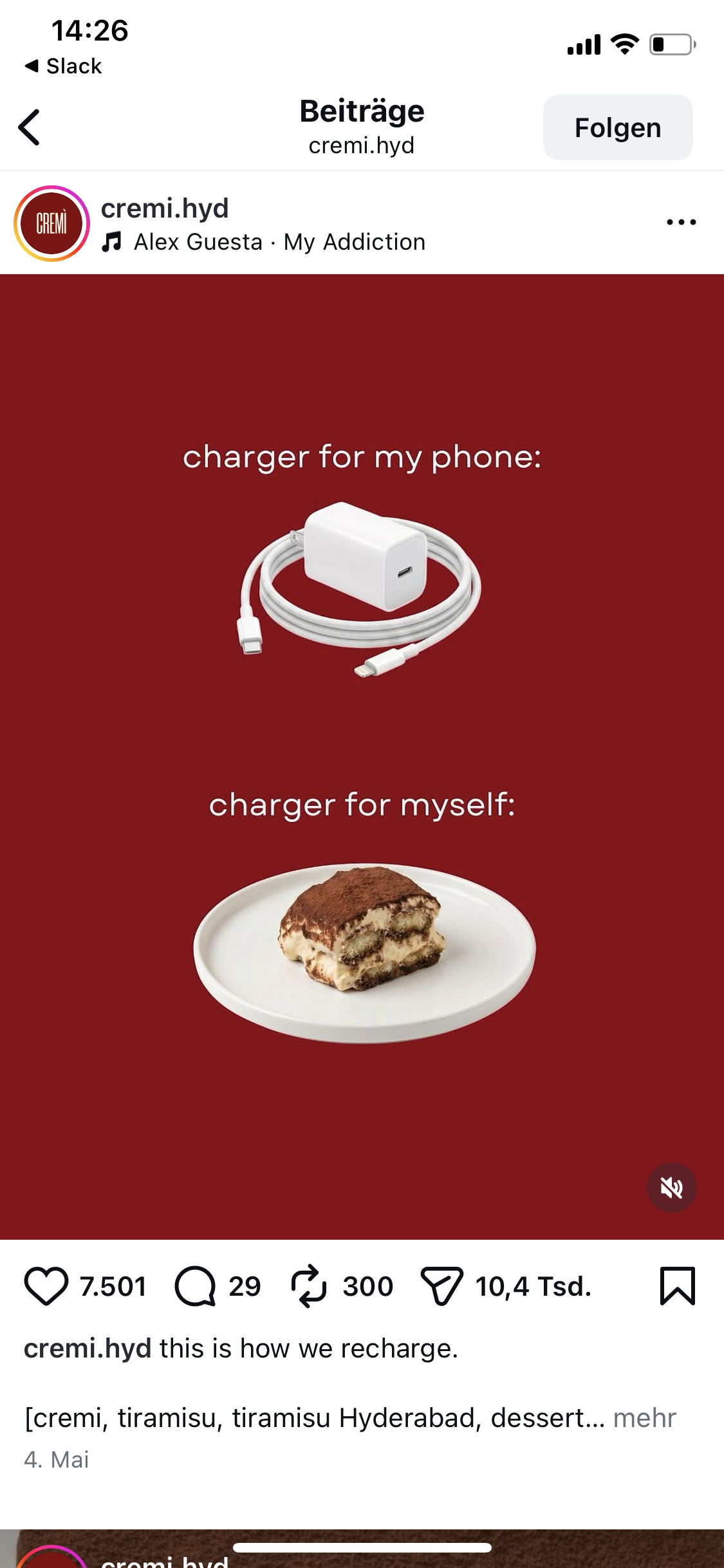 Charger – Trend-Vorlage